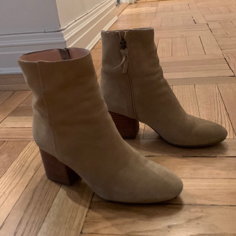 J. Crew suede boots